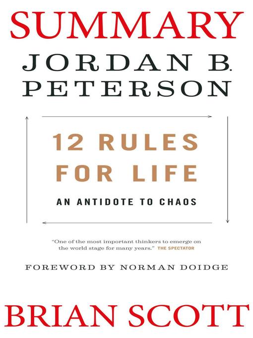 Title details for Summary of  12 Rules for Life by Brian Scott - Available